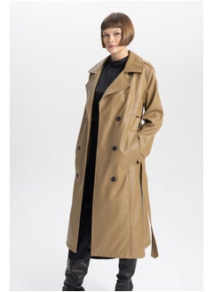 DeFacto Woman Regular Fit W/O Hoodie Trenchcoat  - Image 5