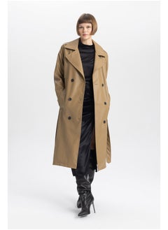 DeFacto Woman Regular Fit W/O Hoodie Trenchcoat  - Image 1