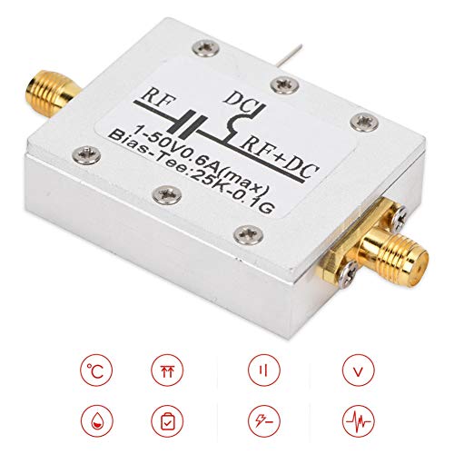 Ciglow Bias Tee Broadband, 25K-100MHz Coaxial Feed RF Broadband Radio Frequency Microwave Coaxial Bias. - Image 5