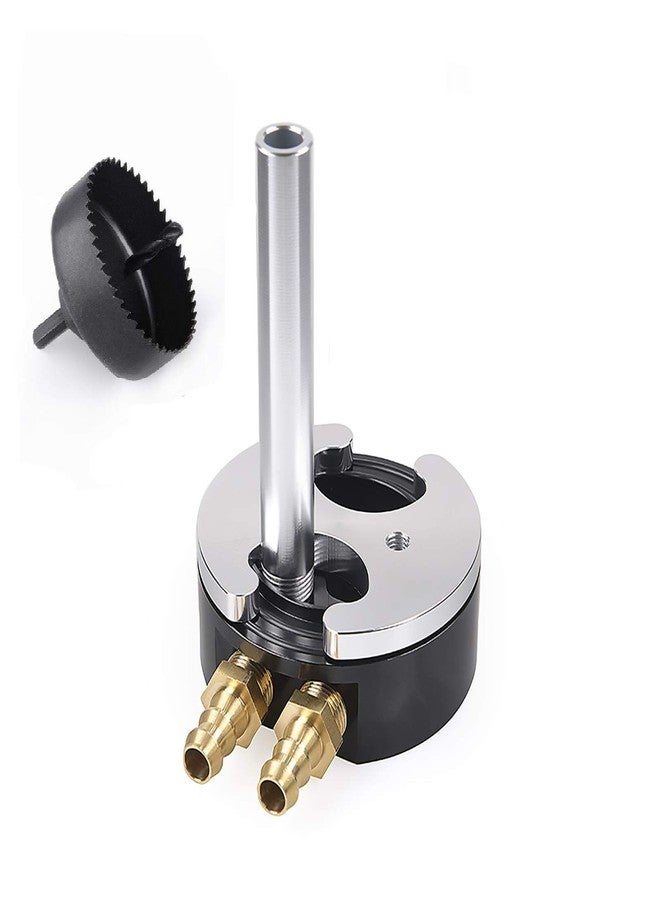 ZHSYMX Fuel Tank Sump kit For Diesel Truck AirDog FASS with Integrated Return & Hole Saw Includes 1/2" Fittings Compatible with Cummins/Duramax/Powerstroke - Image 1