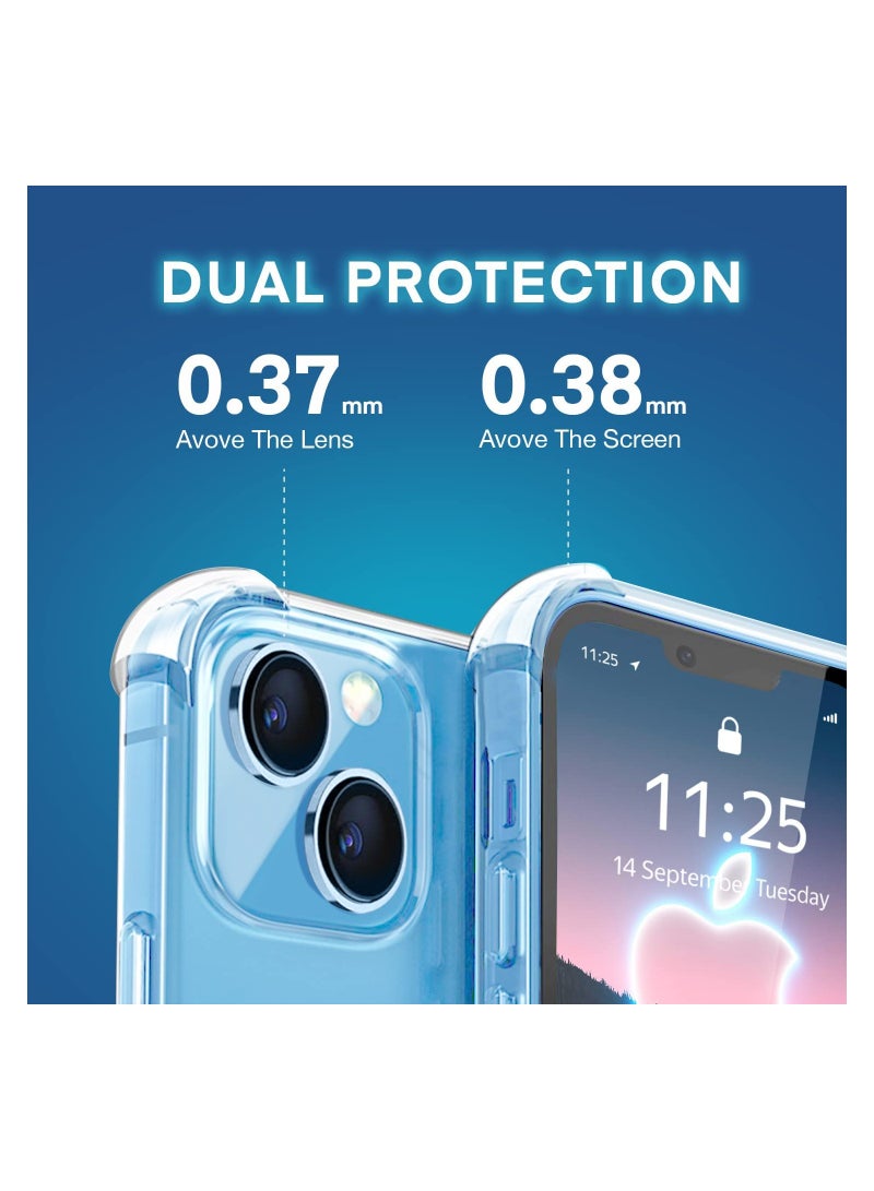 CASE FOR Iphone 14+ Plus (6.7 Inch) Anti Shock Transperent Case  - Image 3