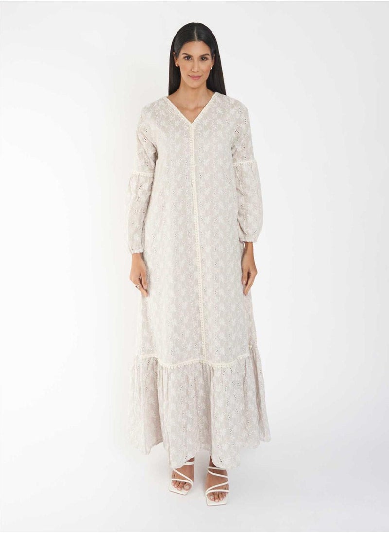 KASHKHA Chifley Dress with Tiered Cut - Image 1