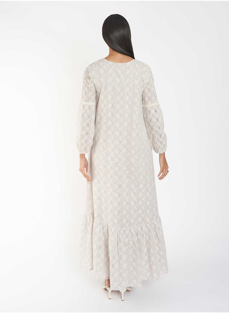 KASHKHA Chifley Dress with Tiered Cut - Image 3