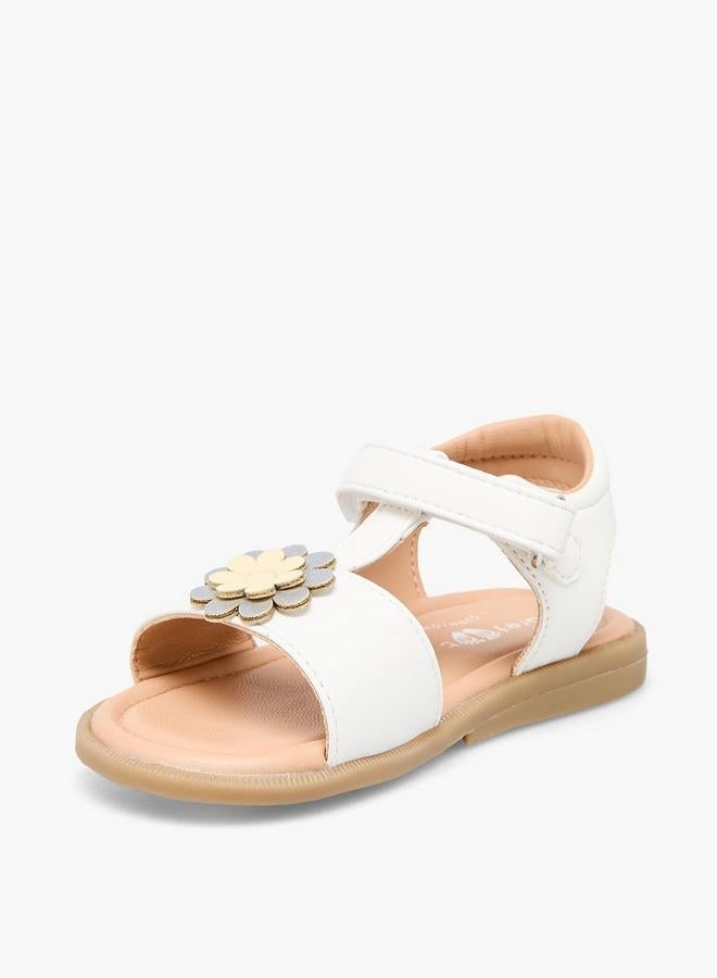 Barefeet Girls Hook & Loop Sandals - Image 3