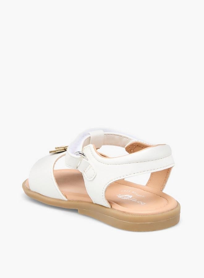 Barefeet Girls Hook & Loop Sandals - Image 4