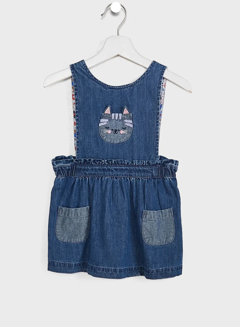 mothercare Kids Denim T-Shirt & Tight Set