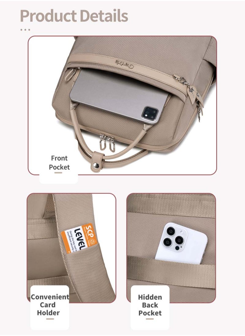Chantria - Casual School Laptop Backpack, Lightweight Water Resistant Bag with Tablet and Laptop Compartment for Girl - Image 1