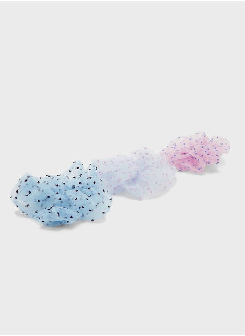 Pack Of 3 Scrunchie