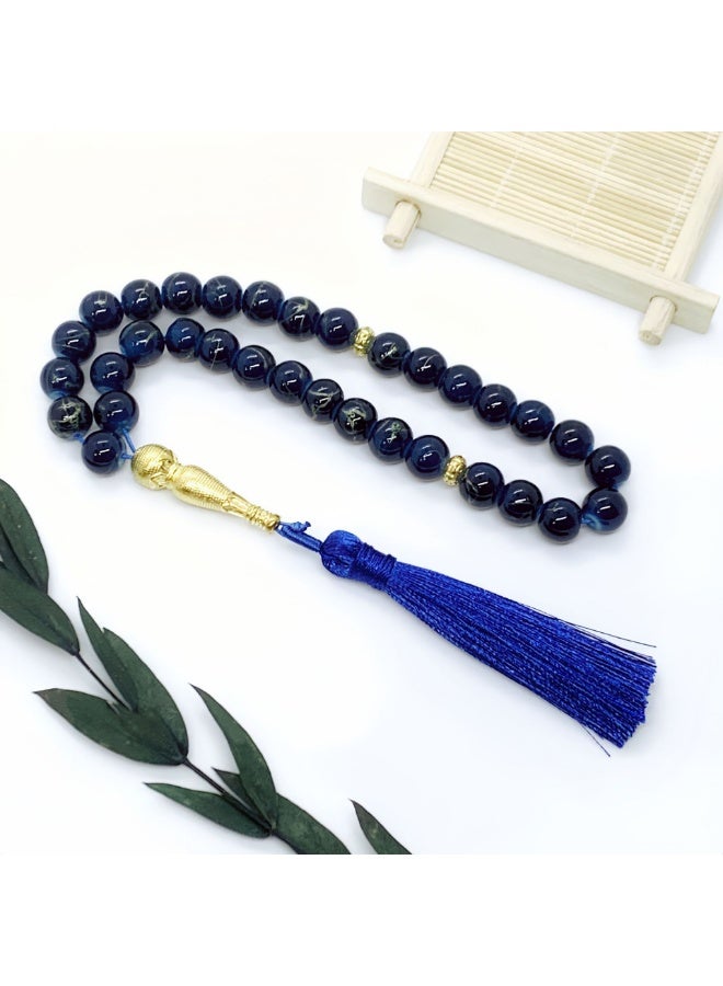 Tasbih 33 الصلاة الخرز 10mm المسلمة الإسلامية القذائف الرائعة اليدوية - Image 1
