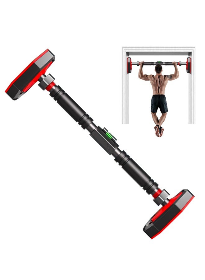 Arabest Doorway Pull Up Bar - No Screw Installation, Adjustable Width Upper Body Workout Bar with Automatic Locking, 440 LBS Strength Training Pull-Up Bar for Home Gym Exercise - Image 1