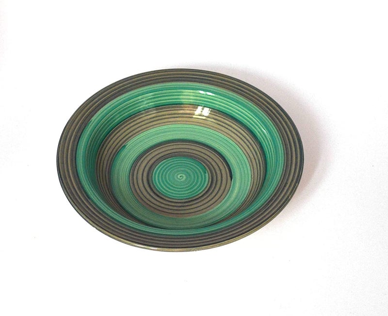 VolCraft Ceramic Pasta Plate | Soup Plate | Snack Plate | Size 7 inch | Microwave Safe, Oven Safe | Set of 4 Plates - Image 4