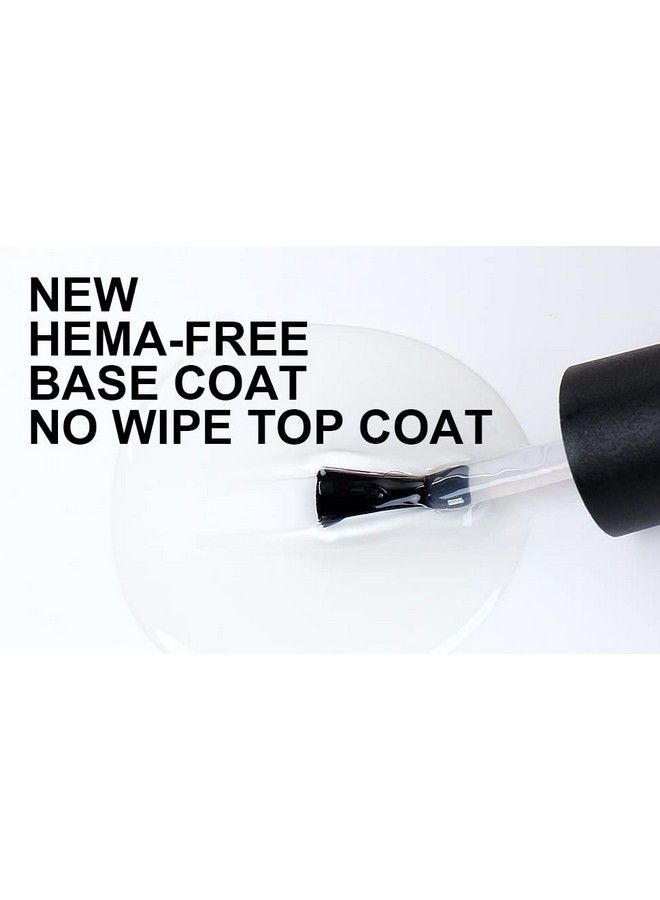 AIMEILI طلاء أظافر جل هيما فري بدون مسح، طبقة علوية غير لامعة بدون مسح، طبقة أساسية وقاعدة بناء للأظافر، مجموعة جل - Image 3
