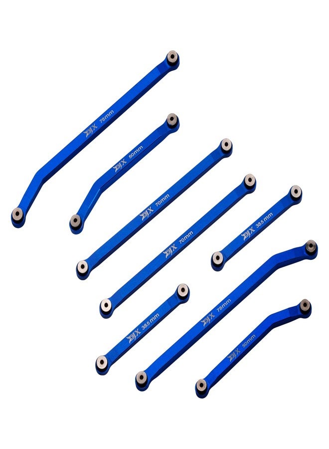 DJX Aluminum High Clearance Chassis Links Set for Axial SCX24 Jeep JT Gladiator 1/24 RC Crawler Car - Image 3