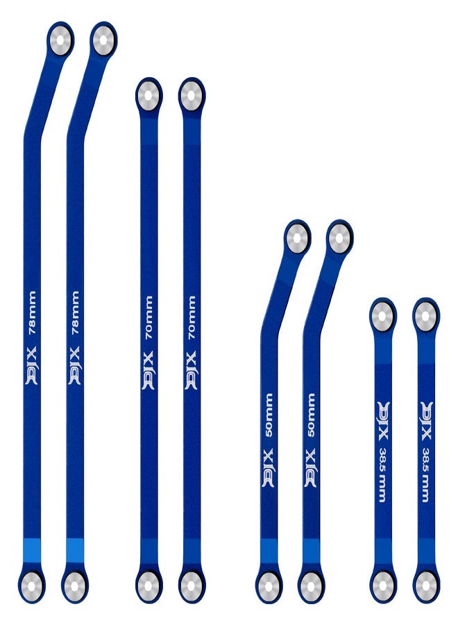DJX Aluminum High Clearance Chassis Links Set for Axial SCX24 Jeep JT Gladiator 1/24 RC Crawler Car - Image 1