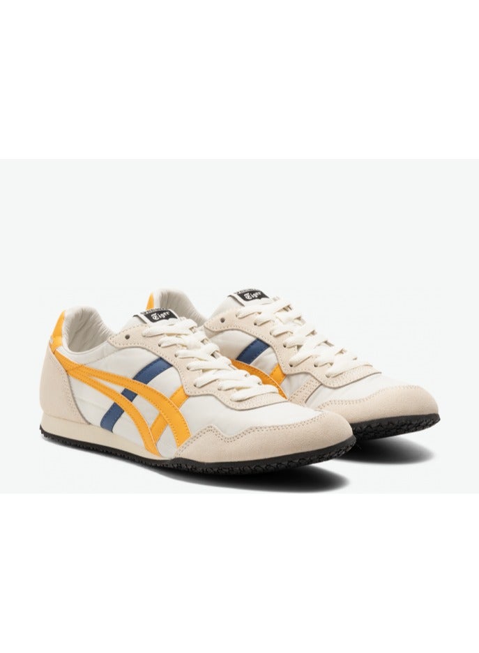 أونيتسوكا تايجر حذاء رياضي كاجوال مريح وخفيف الوزن من SERRANO™ باللون البيج والأصفر للرجال والنساء - Image 3