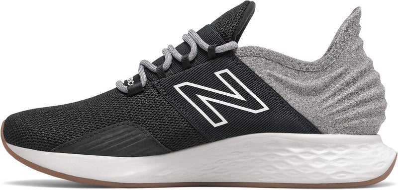 New Balance Women's Fresh Foam Roav Road Running Shoe - Black/Light Aluminum - Image 4