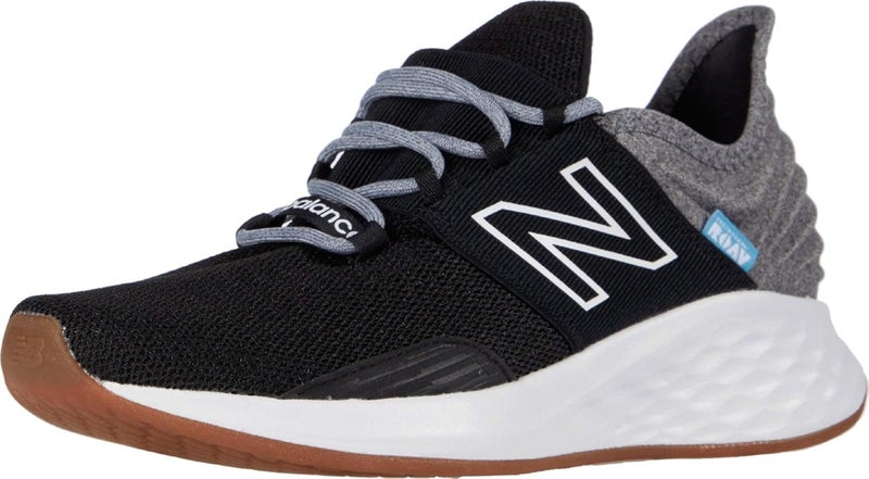 New Balance Women's Fresh Foam Roav Road Running Shoe - Black/Light Aluminum - Image 1
