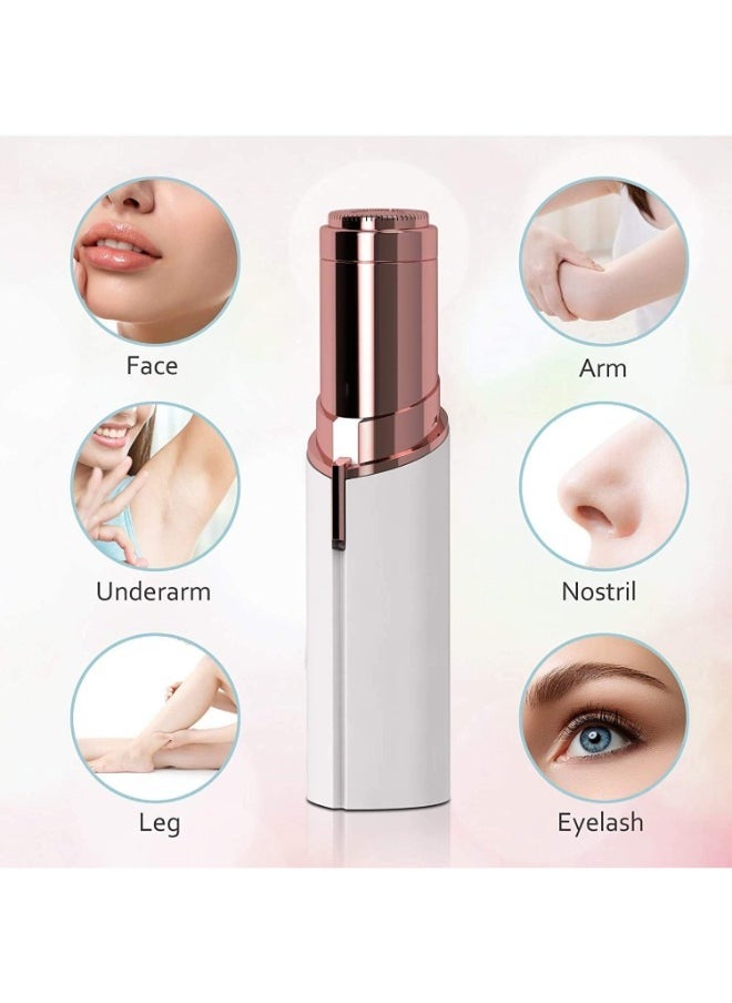 VIO Finishing Touch Facial Body Flawless Shaver Women Painless Hair Remover Face Hair Remover and Eyebrow Trimmer Hair Shaver and Remover Lipstick Style  - Image 2