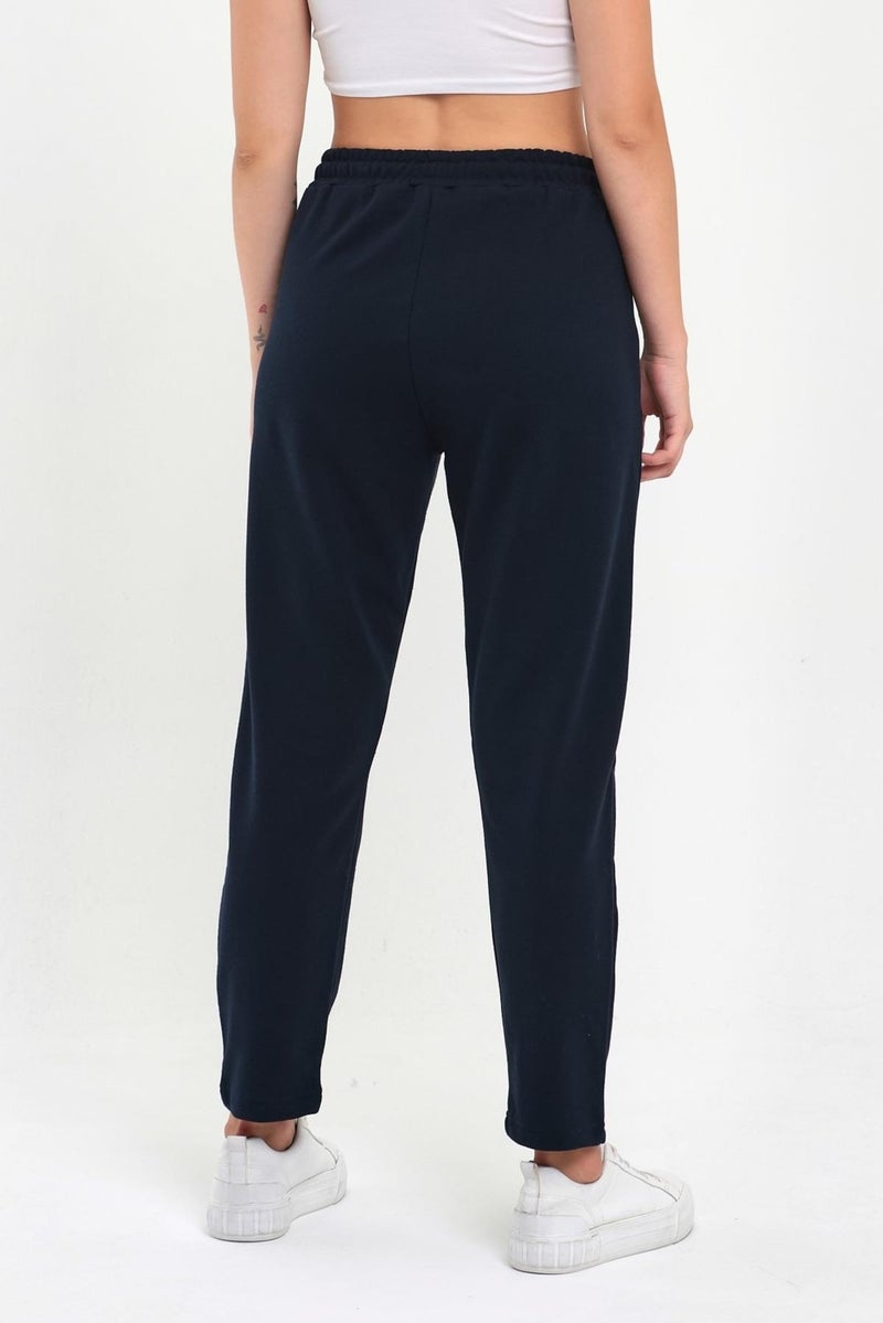 mmetalic 2-Pack Women's Navy Blue Classic Pocket Tracksuit Bottoms  - Image 3