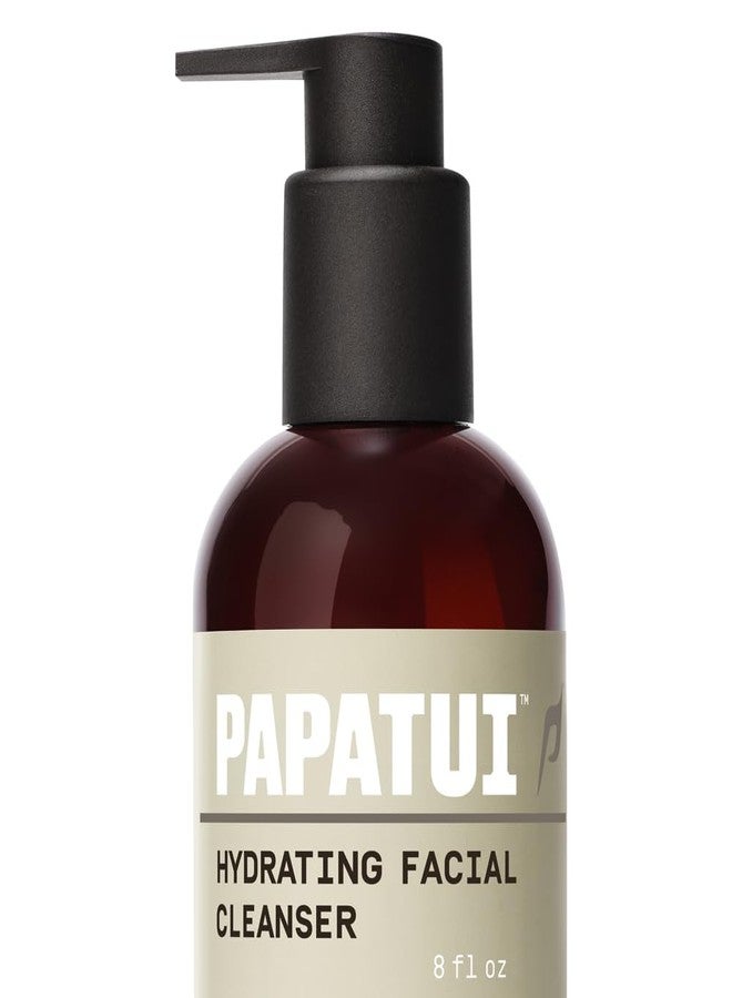 PAPATUI by Dwayne Johnson Hydrating Men's Face Cleanser | Made with Niacinamide, Hyaluronic Acid | Unscented | 8 oz - Image 1