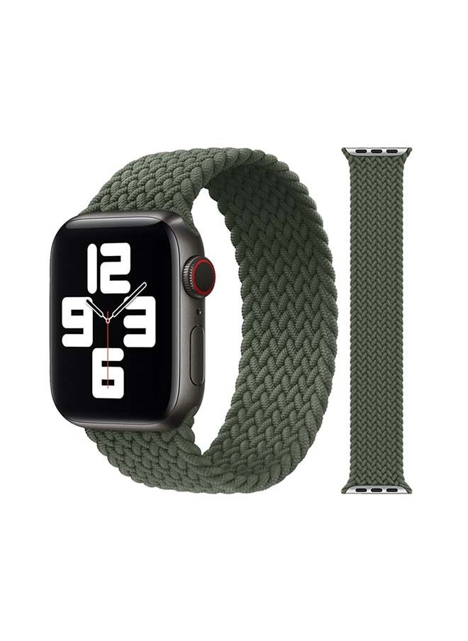 Foxcon - Replacement Nylon Braided Apple Watch Band for 45/44/42 mm Small - Image 1