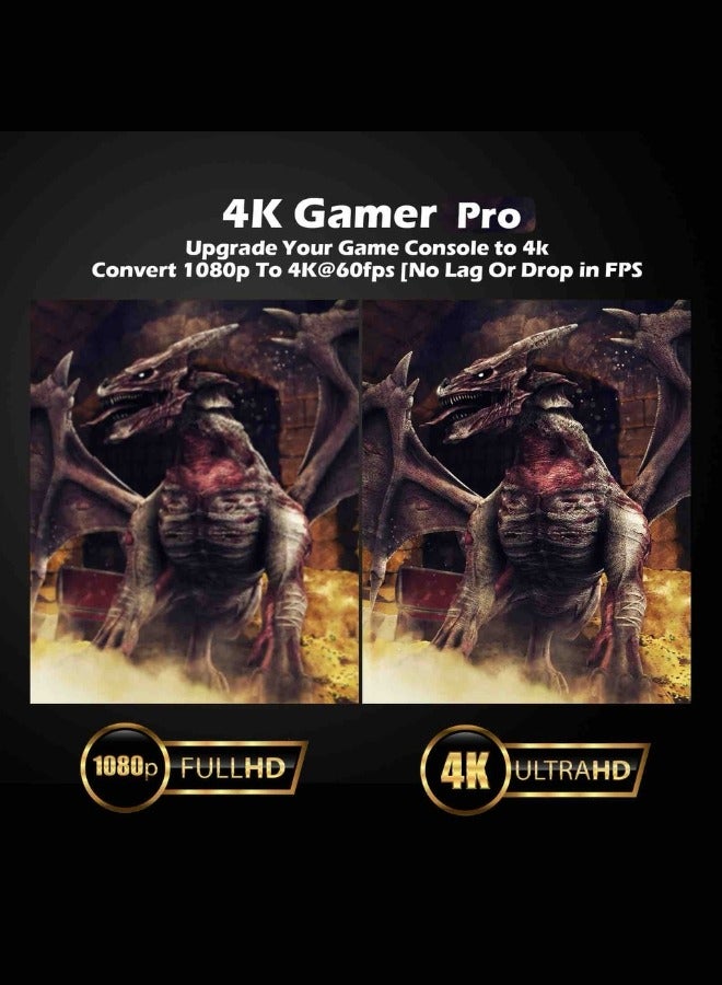 إكس أل تي جهاز ترقية HDMI 4K 1080P إلى 4K لوحدة تحكم ألعاب الفيديو - Image 2