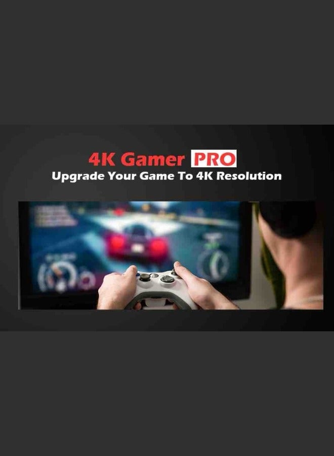 إكس أل تي جهاز ترقية HDMI 4K 1080P إلى 4K لوحدة تحكم ألعاب الفيديو - Image 4