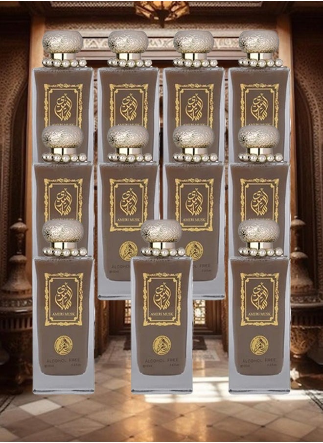 Al Fakhr - 11 Pieces Ameri Musk Al Fakhr Perfume EDP 100ML - Image 1