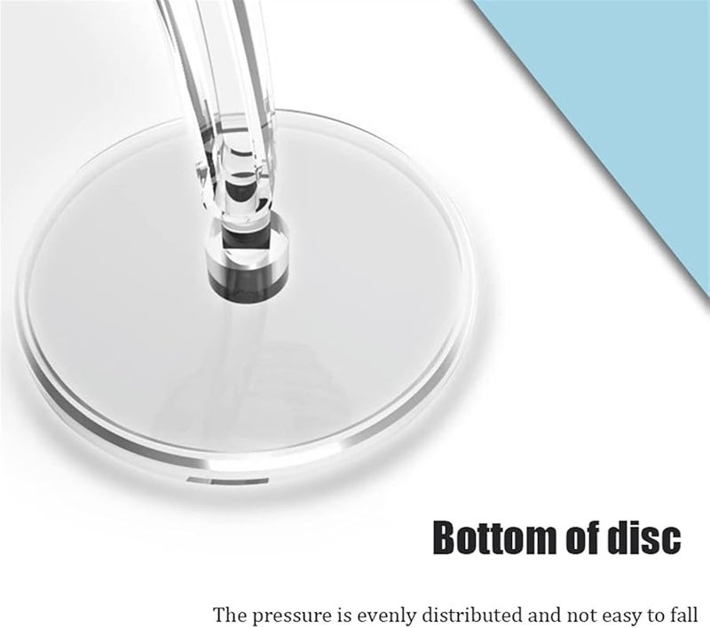 حامل سماعات رأس عالمي مع قاعدة سميكة قابلة للفصل حامل عرض مكتبي أسود - Image 4