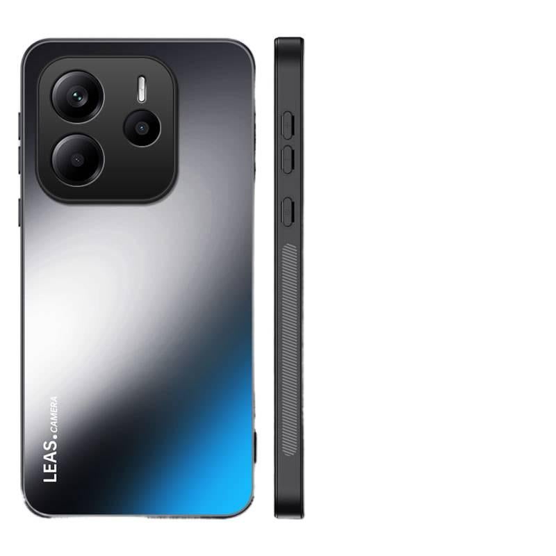غطاء واقي، مقاوم للبصمات , حماية من السقوط، مقاوم للصدمات لـ Redmi Note 14 Pro، أزرق باللون الأزرق لترتيب الأغراض للاستخدام العملي للحمل اليومي - Image 4