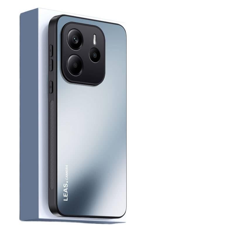 غطاء واقي، مقاوم للبصمات , حماية من السقوط، مقاوم للصدمات لـ Redmi Note 14 Pro، أزرق باللون الأزرق لترتيب الأغراض للاستخدام العملي للحمل اليومي - Image 3