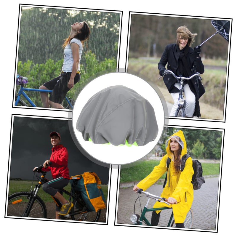 Cycling Helmet Cover Set Of 4 Reflective Lightweight Protector For Outdoor Safety - Image 5