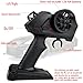 HTURCCOP 124 RC Drift 24GHz with LED Light Race Car Toys for Boys and Girls Aged 6 Speed Adjustable up to 23KmH HighSpeed RC Racing Cars Toy Gift for Boys Girls Black - Image 4