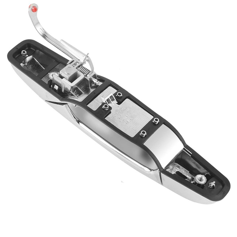 NPAUTO NPAUTO Exterior Door Handle Rear Left Driver Side Replacement for 2007 2008 2009 2010 2011 12 13 Chevy Silverado, Tahoe, Avalanche, Suburban, GMC Sierra, Yukon XL, Cadillac Escalade, 80105, Chrome  - Image 5