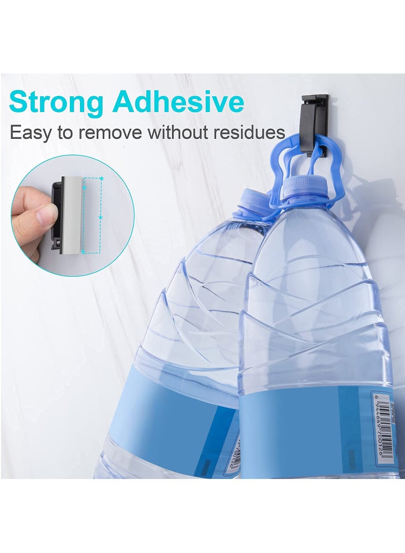 Loquat 20-Piece Cable Management Clips, Large Clips for Under Desk Wire Management, Adhesive Organizer Multiple Cord, Computer/PC, Network, TV, Ethernet, Electric Wires, Black - Image 3