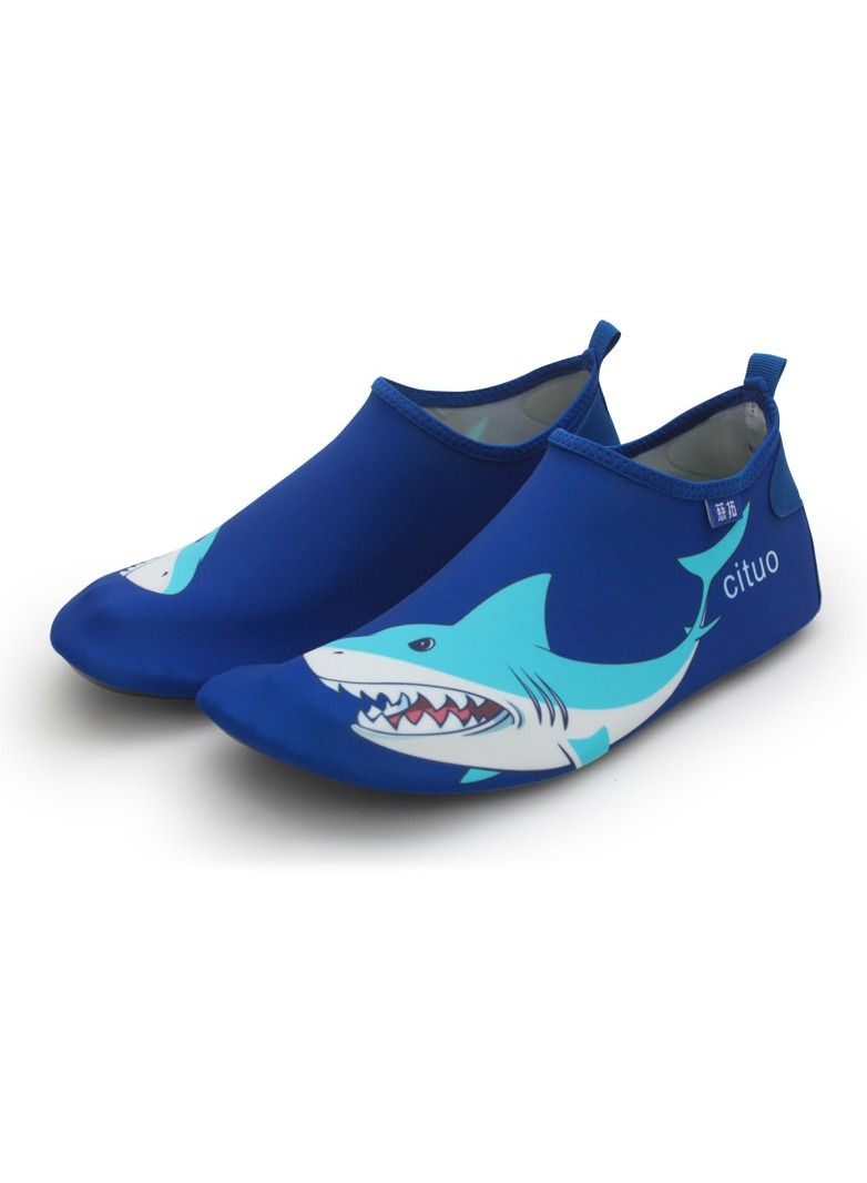 Children's Beach Shoes, Swimming Shoes, Skin Friendly Shoes Blue Dink - Image 1
