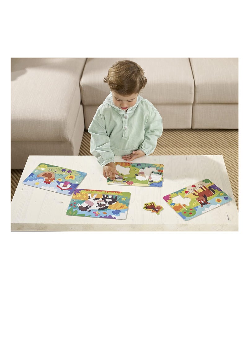 Educa My Farm Mothers & Babies 4 Puzzles - Image 3