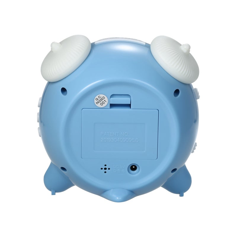 Kids Alarm Clock: Blue, 4-Mode Touch Night Light, 12/24 Hour System - Snooze & Custom Alarm, Backlight Feature for Kids Bedroom - Image 4