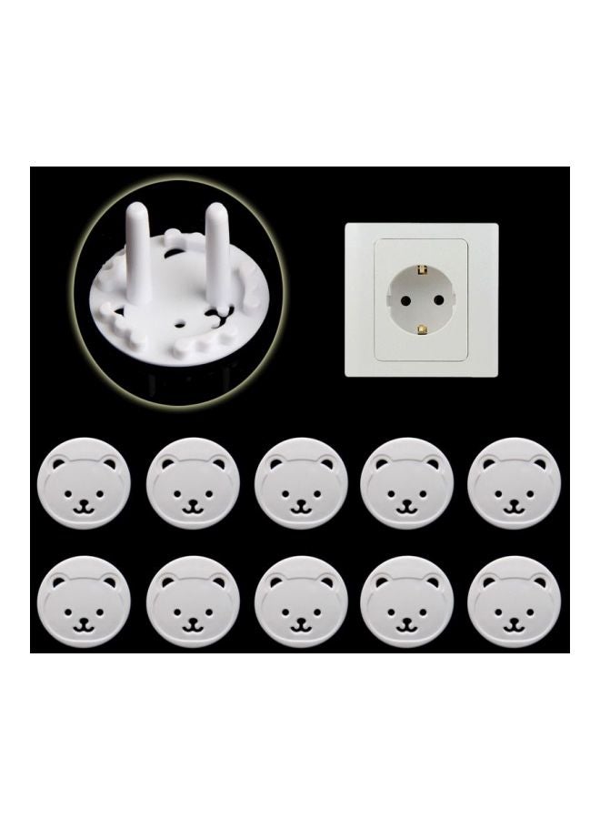 10-Piece Anti Electric Shock Plugs Protector Cover  - Image 3