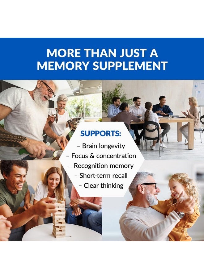 BioTrust BioTrust Eternal Mind Brain Supplements for Memory & Focus - Sharpen Memory, Cognition & Focus with Age - Clinically Studied Memory Supplement for Brain Longevity & Cognition - 30 Servings  - Image 2
