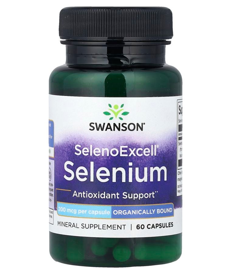 SelenoExcell® Selenium 200 mcg 60 Capsules