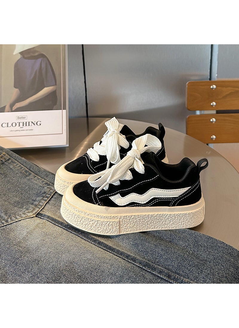 Generic Kids Sneakers 2023 Spring Autumn Casual Sports Black 
