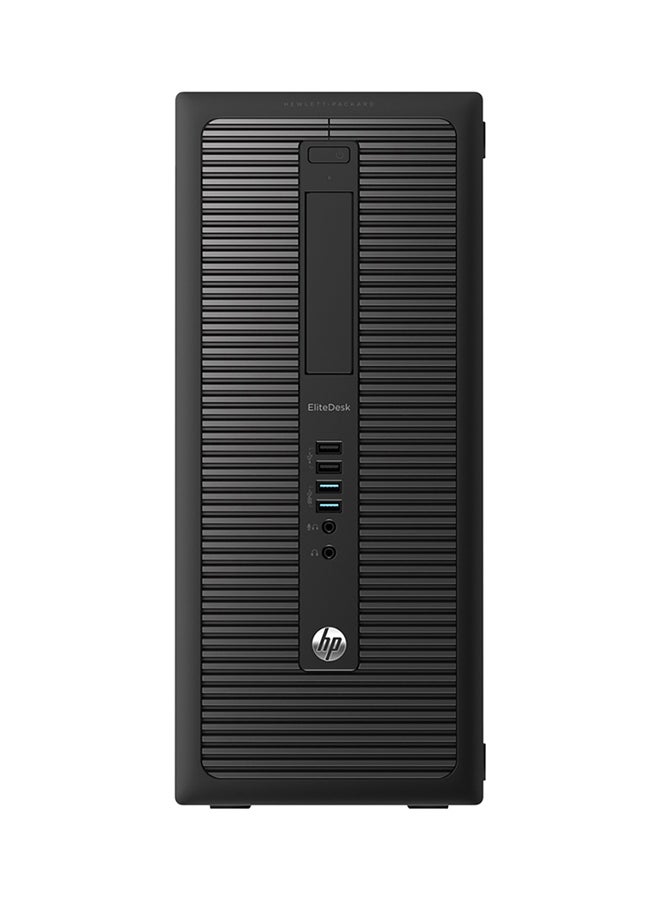 HP كمبيوتر مكتبي إيليت-800 بمعالج كور i7 وذاكرة رام 4 جيجابايت/ محرك أقراص صلبة 500 جيجابايت/ بطاقة رسومات مدمجة أسود - Image 2