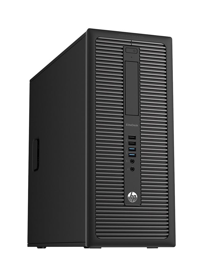 HP كمبيوتر مكتبي إيليت-800 بمعالج كور i7 وذاكرة رام 4 جيجابايت/ محرك أقراص صلبة 500 جيجابايت/ بطاقة رسومات مدمجة أسود - Image 3