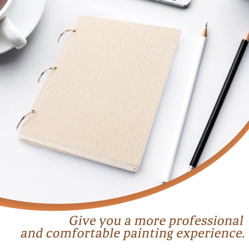 Looseleaf Paper Sketchbook for Drawing and Painting, Durable Design with Reusable Cover - Image 5
