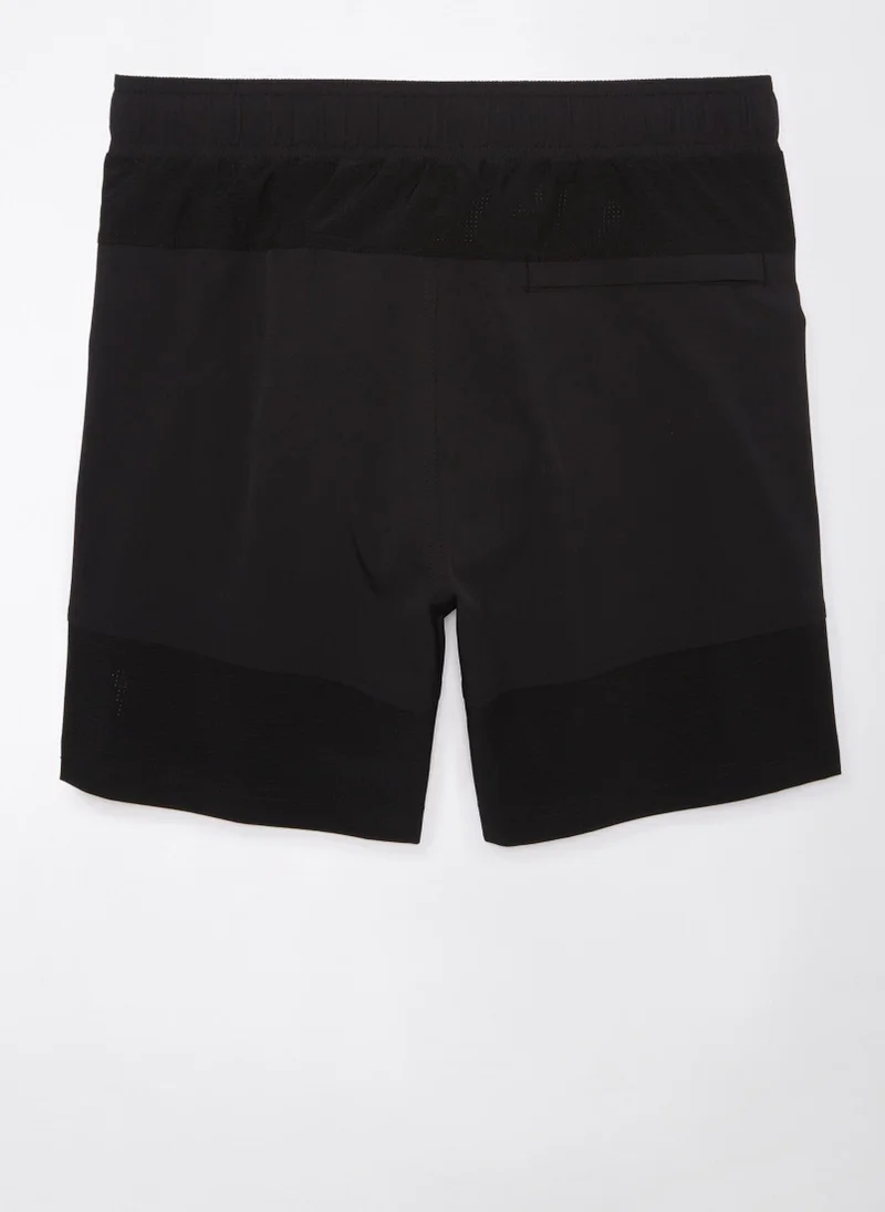 American Eagle Drawstring Pocket Detail Shorts