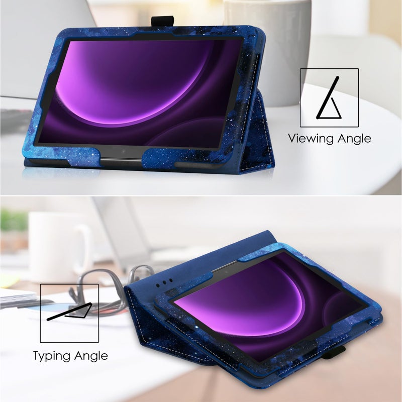 Famavala Folio Case Cover for 7-Inch Fire 7 Tablet (12th Generation, 2022 Release) Not Fit for Previous 7th/9th Genration (Blugaxy) - Image 4