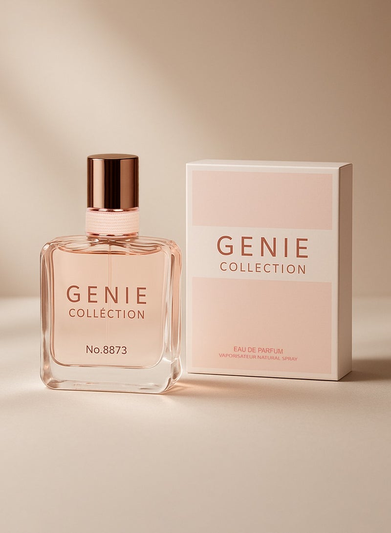 Genie Collection Long Lasting Luxury Women’s Perfume Genie Collection No. 8873 | Rose Water, Patchouli & Iris Blend – 25ml - Image 1