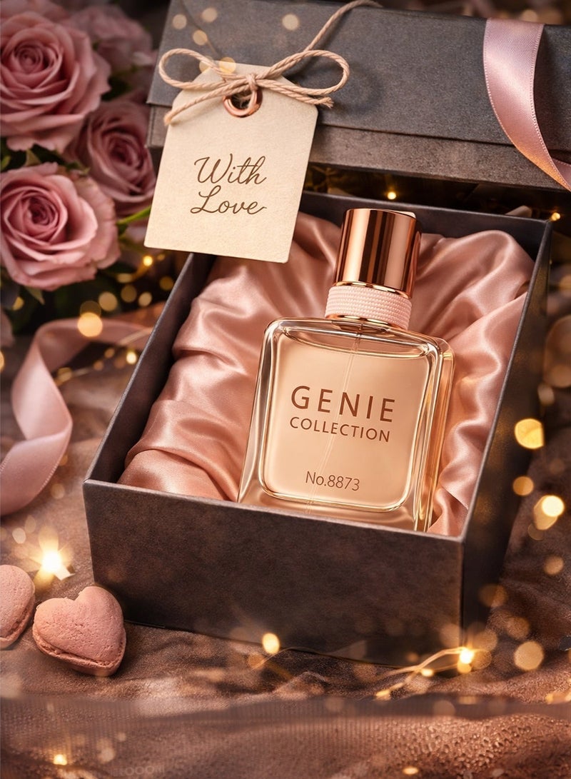 Genie Collection Long Lasting Luxury Women’s Perfume Genie Collection No. 8873 | Rose Water, Patchouli & Iris Blend – 25ml - Image 4