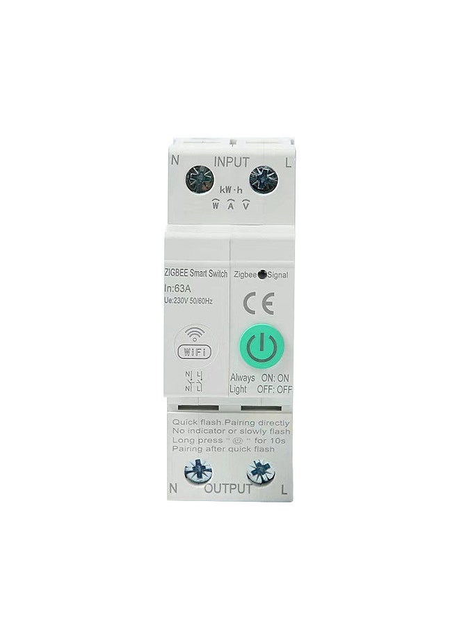 Generic Zigbee Intelligent Circuit Breaker Wireless Mobilephone APP Remotely Control Home Automation Equipment with Voice Control Function  - Image 4
